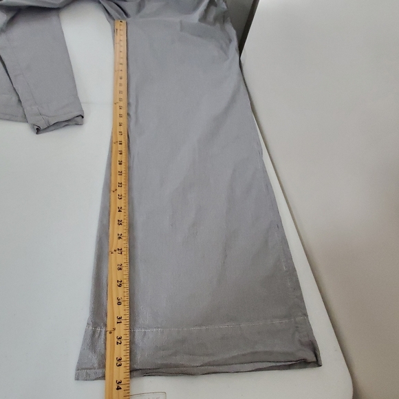 J. Jill Genuine Fit Striped Pants Size 20 Tall Wide Leg Trousers Stretch Summer - Picture 11 of 14